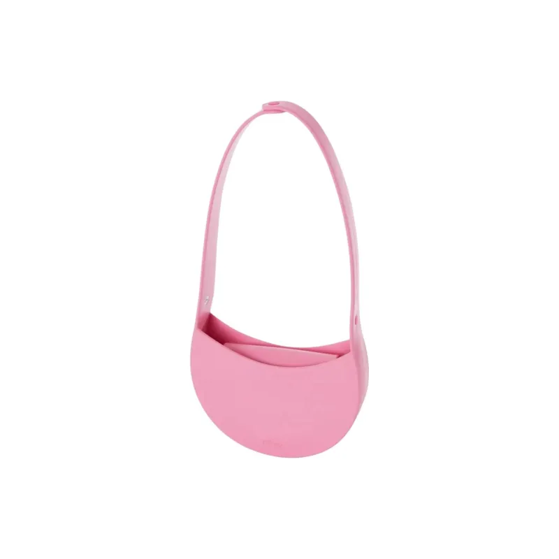 O Bag Thermoplastic Compound Handbag Shoulder Bag Women's Pink-1