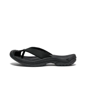 KEEN Waimea H2 Slip Resistant Odor Resistant Abrasion Resistant Flip Flops Women's Black