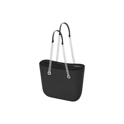 O Bag Thermoplastic Compound Shoulder Bag Crossbody Bag Handbag Women's Black