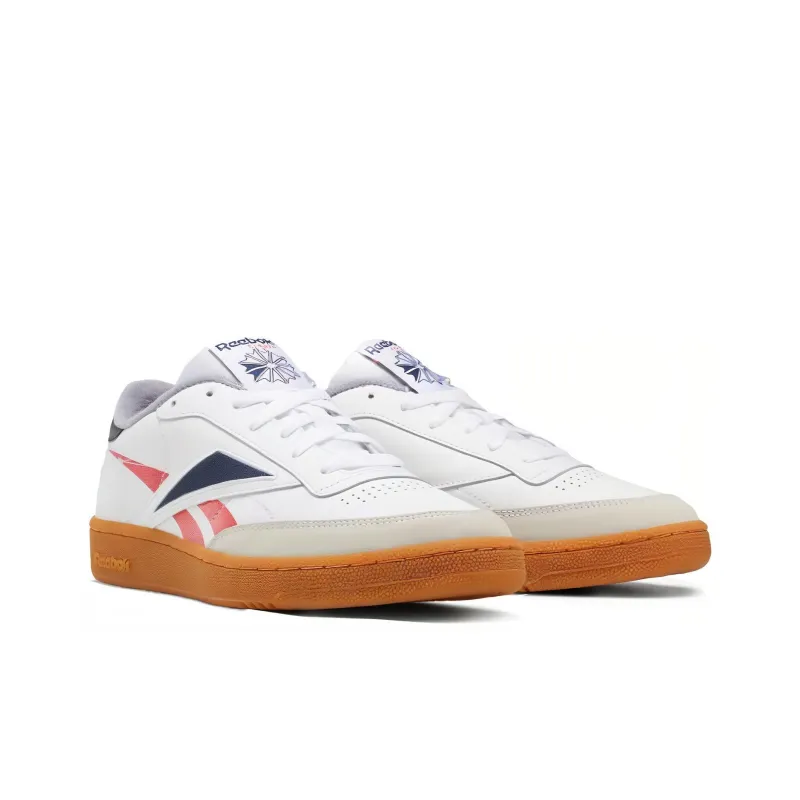 Reebok Club C 85 Sneakers 'White Navy Red'-2