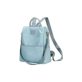TTaG．baG Microfiber Leather Backpack Women's