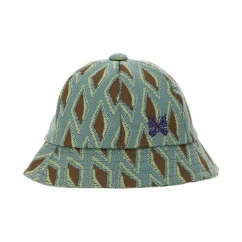 Needles Logo Embroidered Bucket Hat