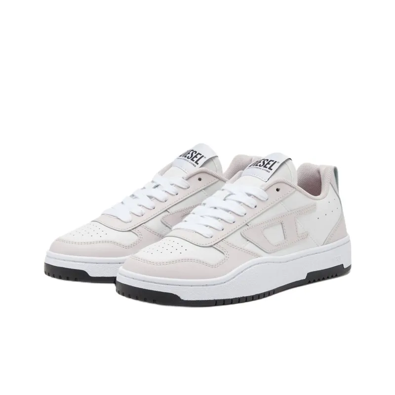 DIESEL S-Ukiyo V2 Low-Top Skateboard Shoes Women's White-2