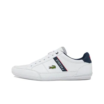 LACOSTE Chaymon Low-Top Skateboard Shoes Men's White
