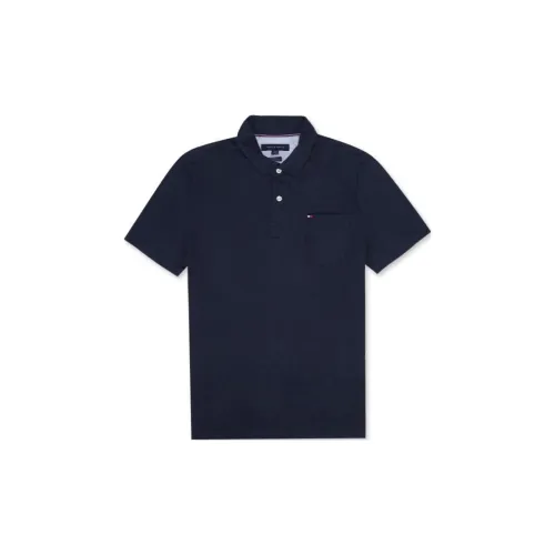 Tommy Hilfiger Polo Shirts Men Navy Blue