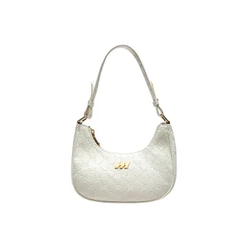 MQ Artificial Leather Crossbody Bag Women's Milk White