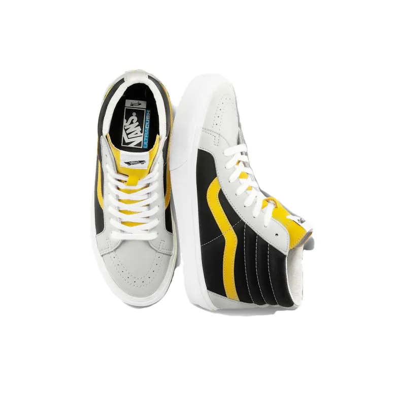 Sk8 Vans Hi Reissue Vlt Lx 'White Black'-3