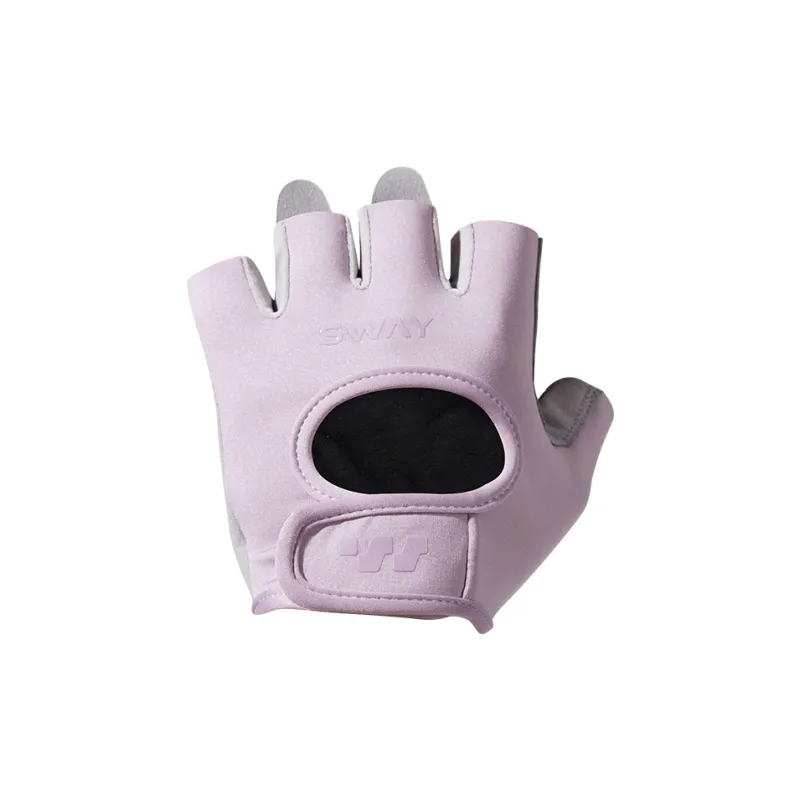Sway Skateboard Protective Gears Half Finger Sports Glove Silicone Slip Resistant Breathable Unisex-6