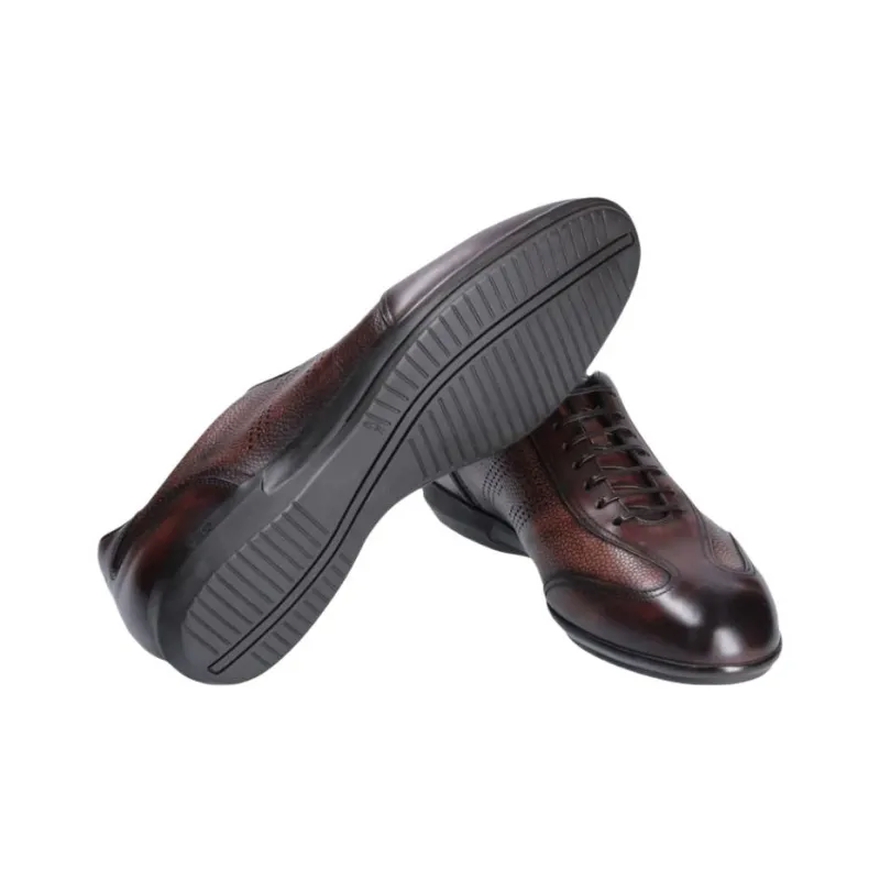 FRANCESCHETTI Chico Low-Top Casual Shoes Men's Dark Brown-5