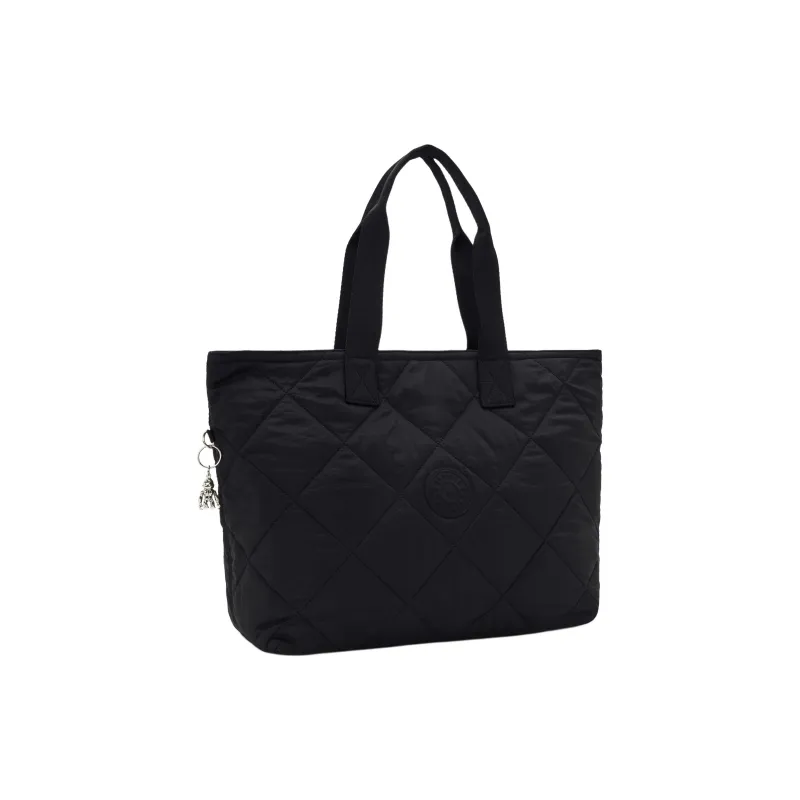 Kipling Polyamide Tote Bag, Shopping Bag, Shoulder Bag Women's Cosmic Black-1