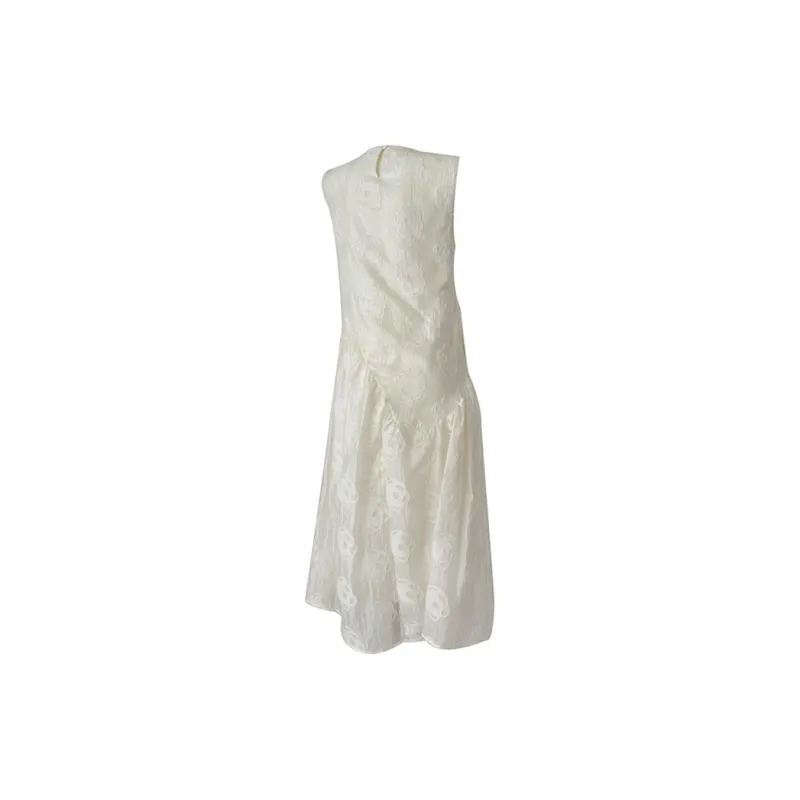 COVT Sleeveless Dress Women's Camellia Ecru-1
