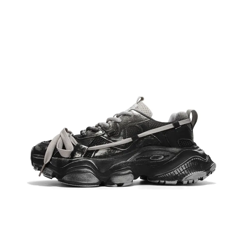 Mulinsen Chunky Sneakers Men's Black-0