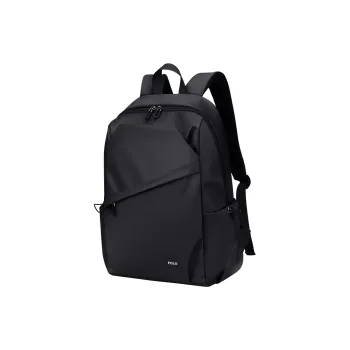 POLO Fabric Backpack Large Size Men's Black/Gray