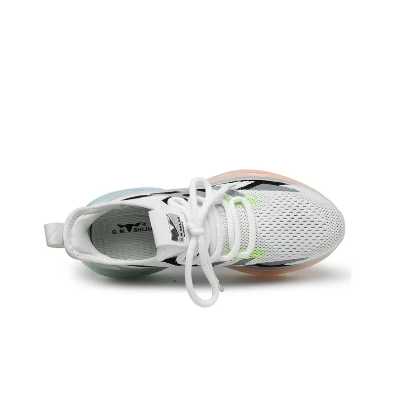 G.N.SHIJIA Casual Shoes Men Low Top Black/White-12