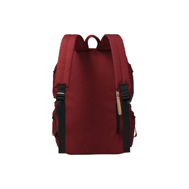 Yohji Kimura Oxford Backpack Regular Unisex Red/Gray/Navy Blue/Black-3