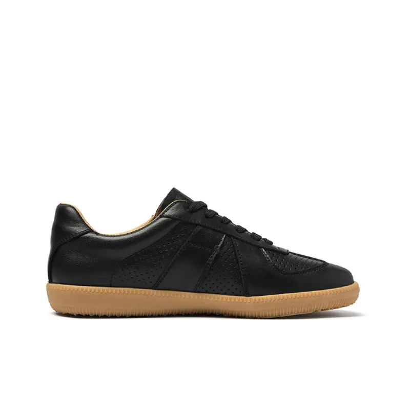 Mulinsen German Army Trainers Wear resistant, Lightweight, Breathable, And Non slip. Low Top Casual Shoes Men's-9