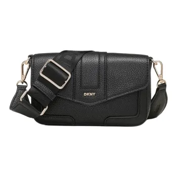 DKNY Recycled Polyester Shoulder Bag Crossbody Bag Mini Women's Black