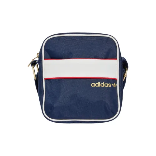 Adidas Originals Eco Friendly Polyester Blended Fabric Shoulder Bag, Crossbody Bag Regular Unisex Blue
