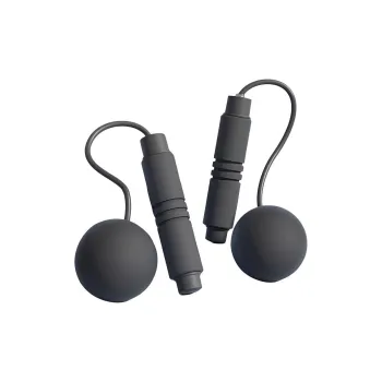 Ovanda Fitness Training Non Countable Jump Ropes Students Handle Foam ABS Plastic, Cord PVC Steel Wire