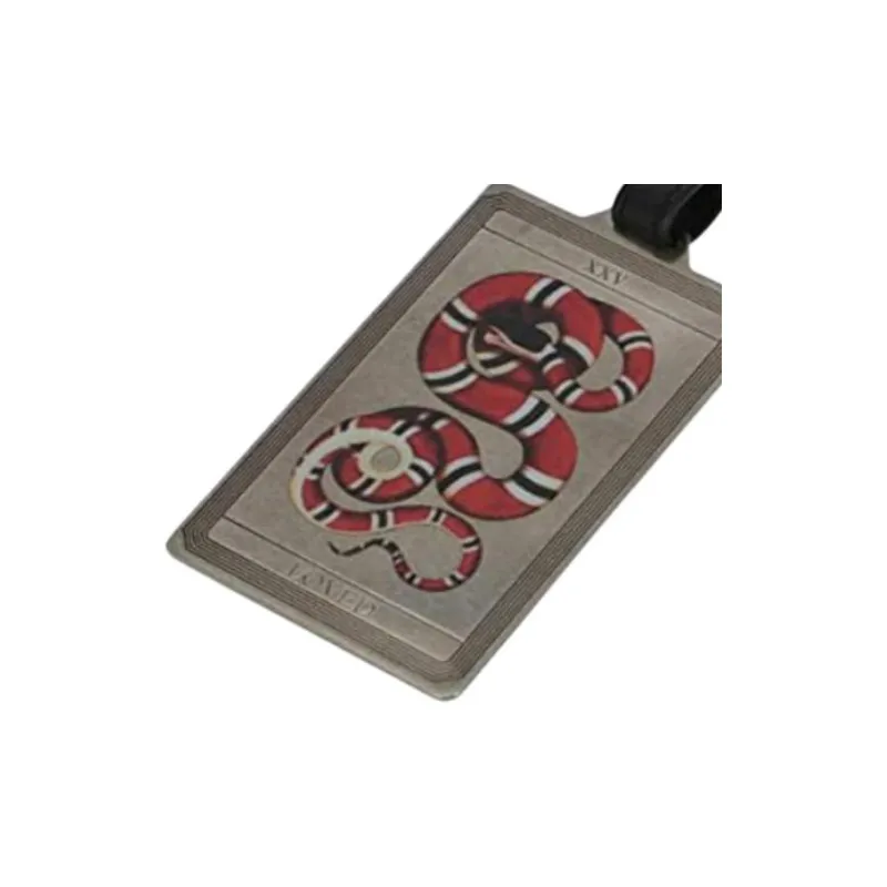 GUCCI Palladium Keychains Men's Silver-2