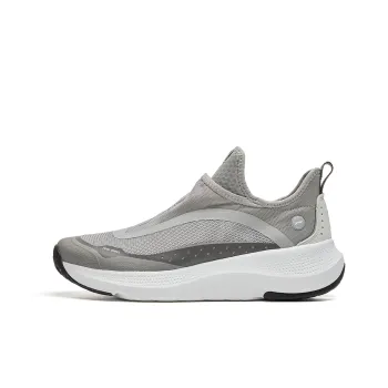 LiNing Breathable Low Top Casual Shoes Men's Gray