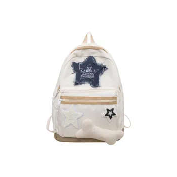 GEERDUN Oxford Backpack Regular Women's White