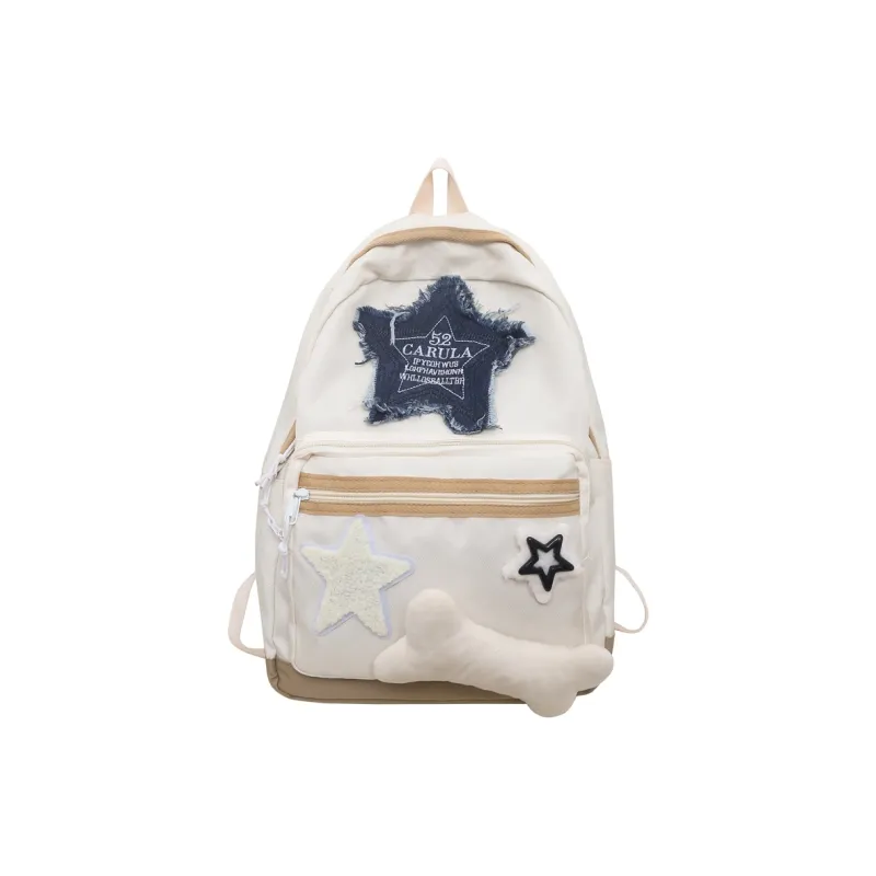 GEERDUN Oxford Backpack Regular Women's White-0