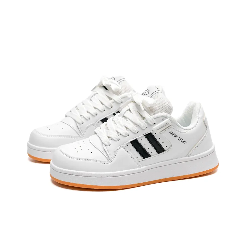 Circle Small Coverage Lightweight Breathable Height Increasing Low Top Skateboard Shoes Unisex-29