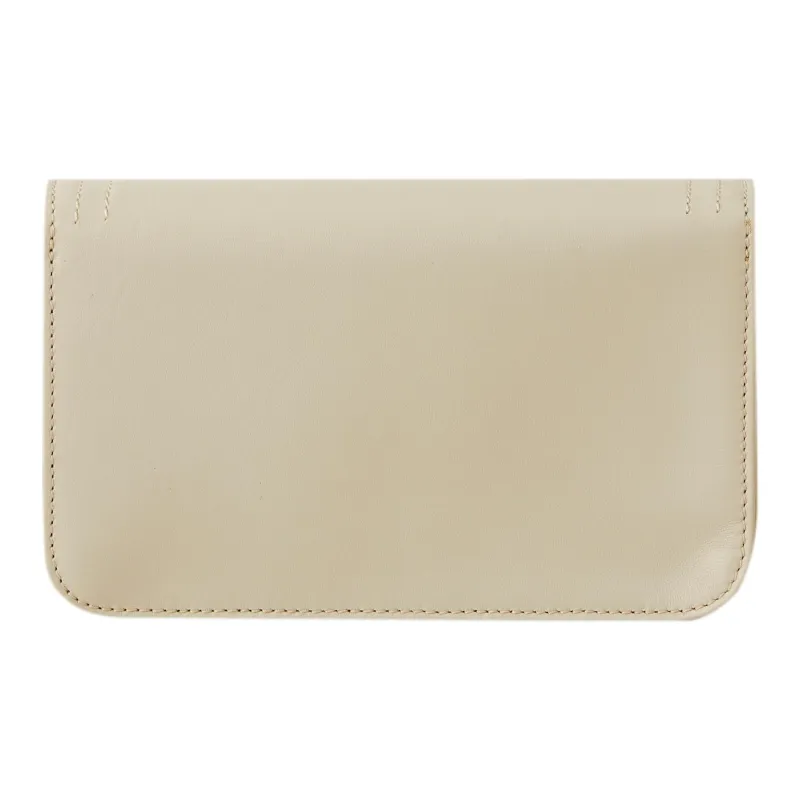 LONGCHAMP Leather Shoulder Bag, Crossbody Bag Women's Earth Yellow-1