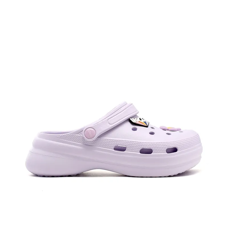 OUBT Sweet Style Closed Toe Half Slippers Fashion Beach Clogs Women's-1
