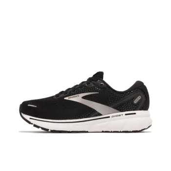 Brooks Ghost 14 Anti Slip Wear Resistant Low Top Running Shoes Women's Black White