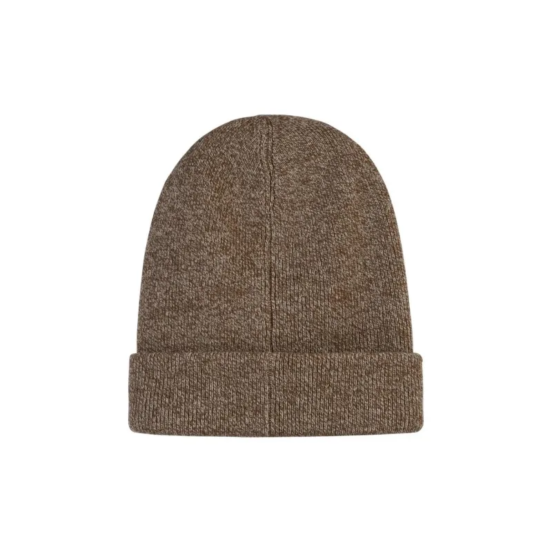A.P.C Logo Patch Ribbed Beanie-1