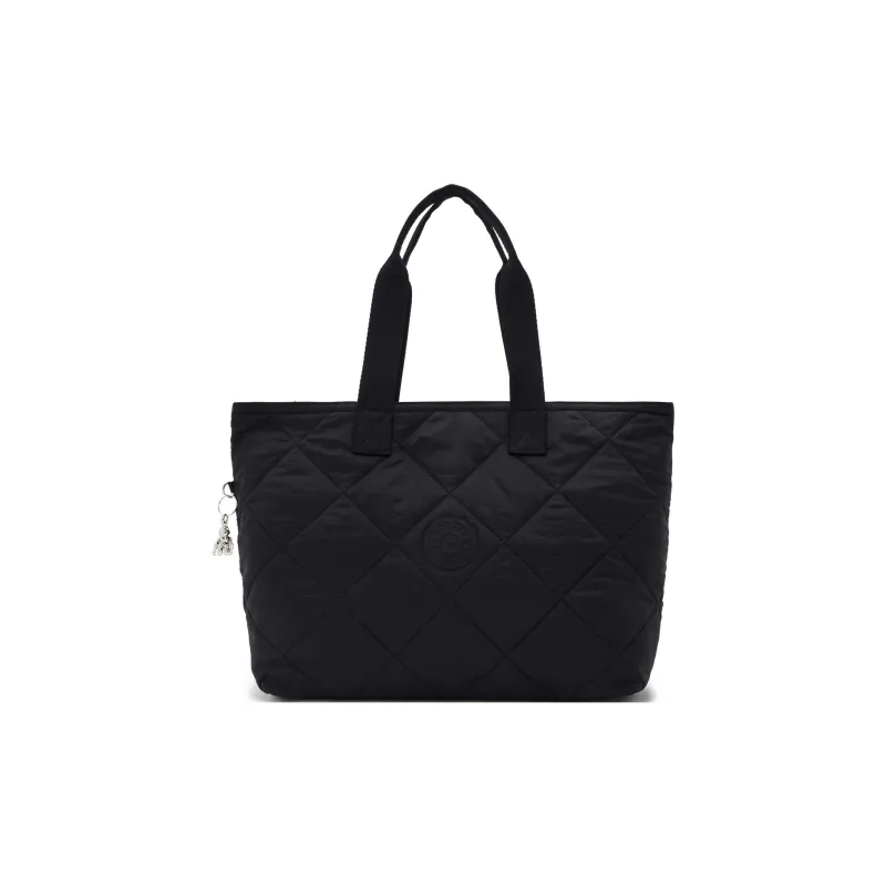 Kipling Polyamide Tote Bag, Shopping Bag, Shoulder Bag Women's Cosmic Black-0