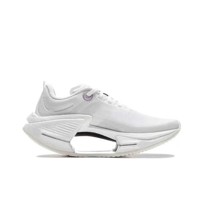 LiNing Shadow 3 ESSENTIAL Cushioning Anti Slip And Wear Resistant Support Rebound Low Top Running Shoes Women's White-1