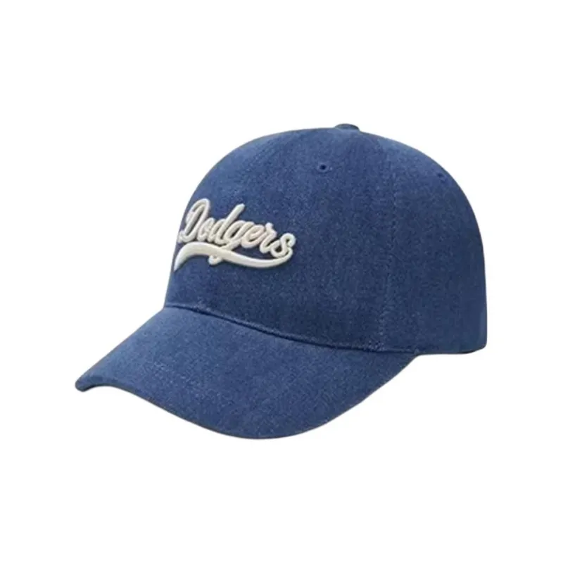MLB Cotton Baseball Caps Unisex Light Blue/Dark Blue-0