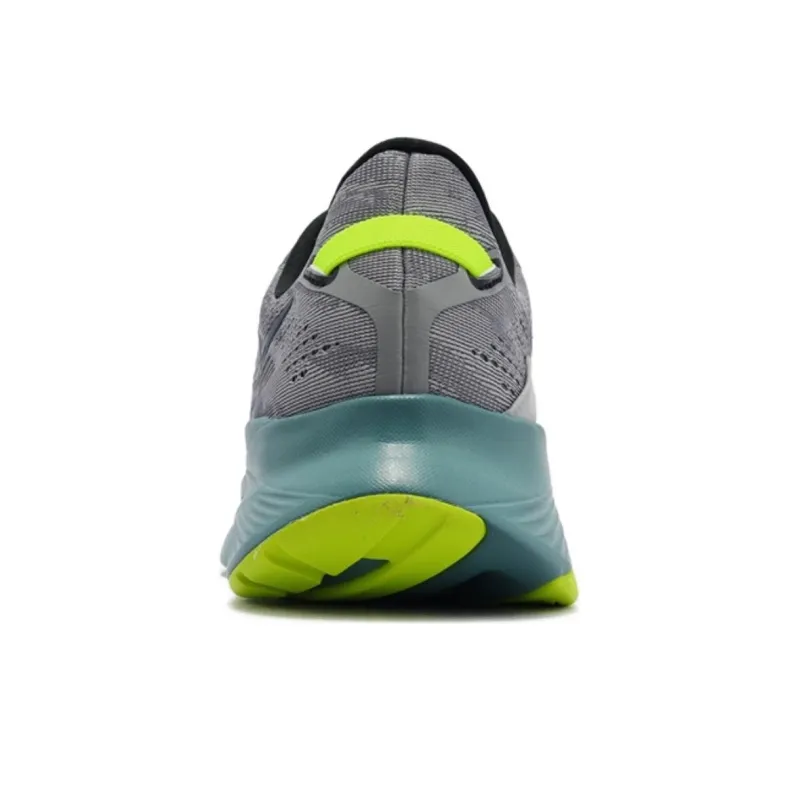 Saucony Guide 16 Anti Slip Wear Resistant Low Top Running Shoes Men's Gray Blue-3