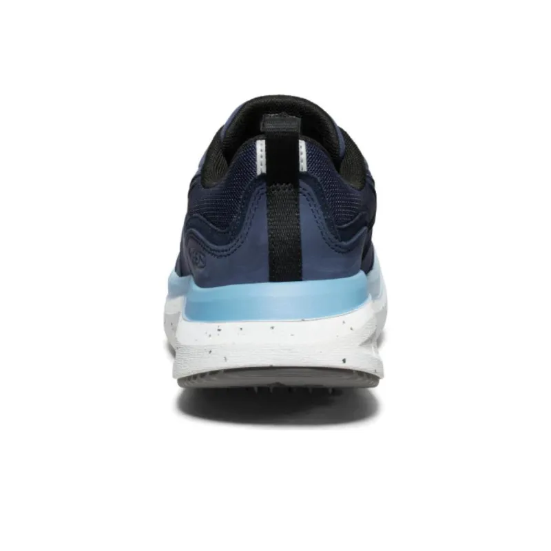 KEEN WK400 Shock Absorbers Slip Resistant Breathable Low Top Casual Shoes Men's Blue Black-4