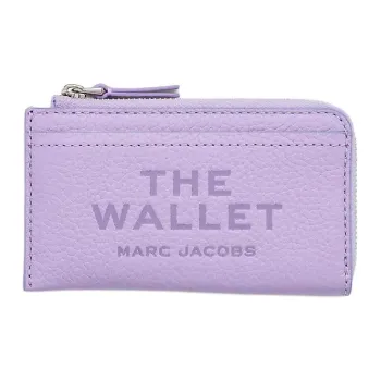 MARC JACOBS The Leather Top Zip Wallet