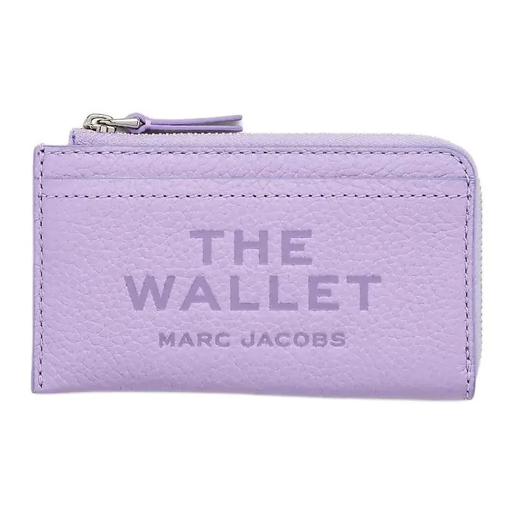 MARC JACOBS The Leather Top Zip Wallet-0