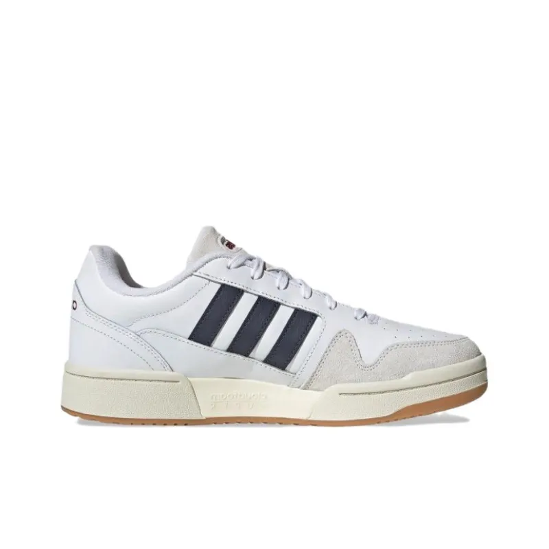 Adidas Cushioning Slip Resistant Low Top Running Shoes Unisex White-1