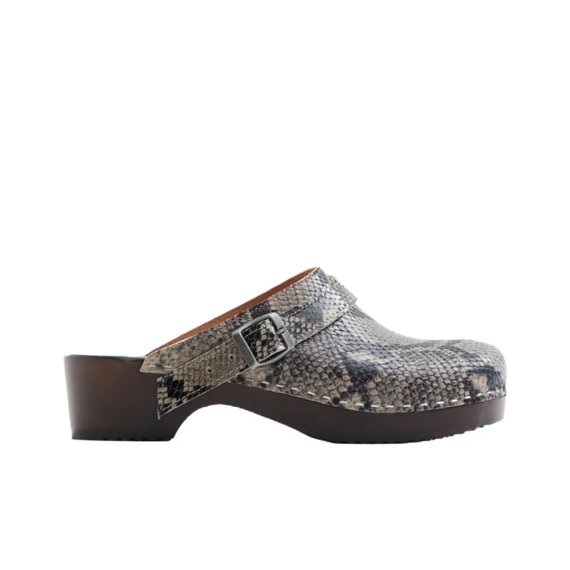 Swedish Hasbeens x FILIPPA K Wrap-toe Slippers Unisex Black-1
