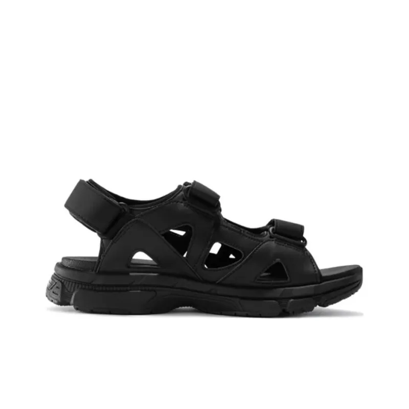 Asics Kahana Sd Black Sandals 'Black White'-1