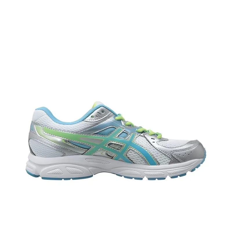 Asics Gel-Contend 2 Wear-Resistant Slip-Resistant Low-Top Running Shoes Women's White Blue-1