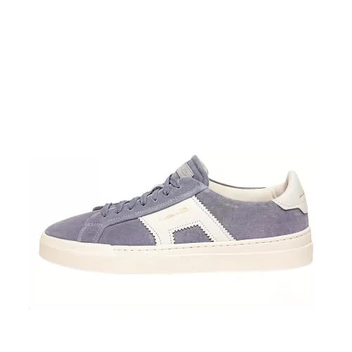 Santoni Leather Low-top Sneakers