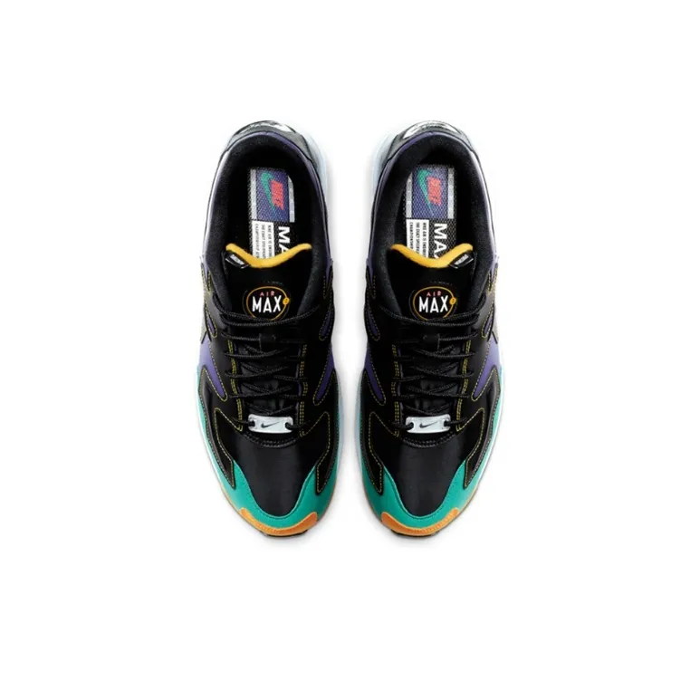 Nike Air Max2 Light Black Contrast Stitching-3