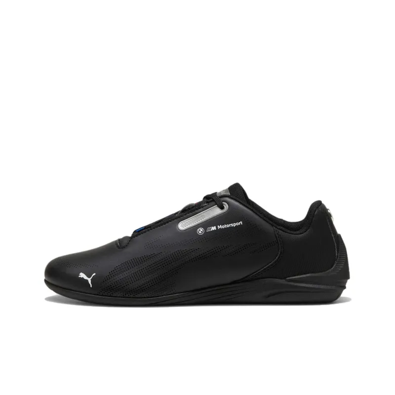 PUMA BMW M Motorsport Shock Absorbers With Slip Resistant Features Low Top Casual Shoes Unisex Black-0