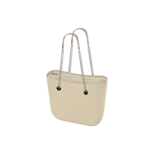 O Bag Thermoplastic Compound Tote Bag Shopping Bag Shoulder Bag Handbag Women's Sand