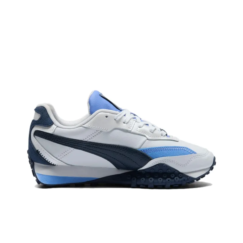 PUMA Blktop Rider Cushioning, Slip Resistant, And Abrasion Resistant Low Top Casual Running Shoes Women's Gray Blue-1