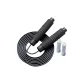 [Sweat-Resistant Weighted Steel Wire Long Cord Style]Black