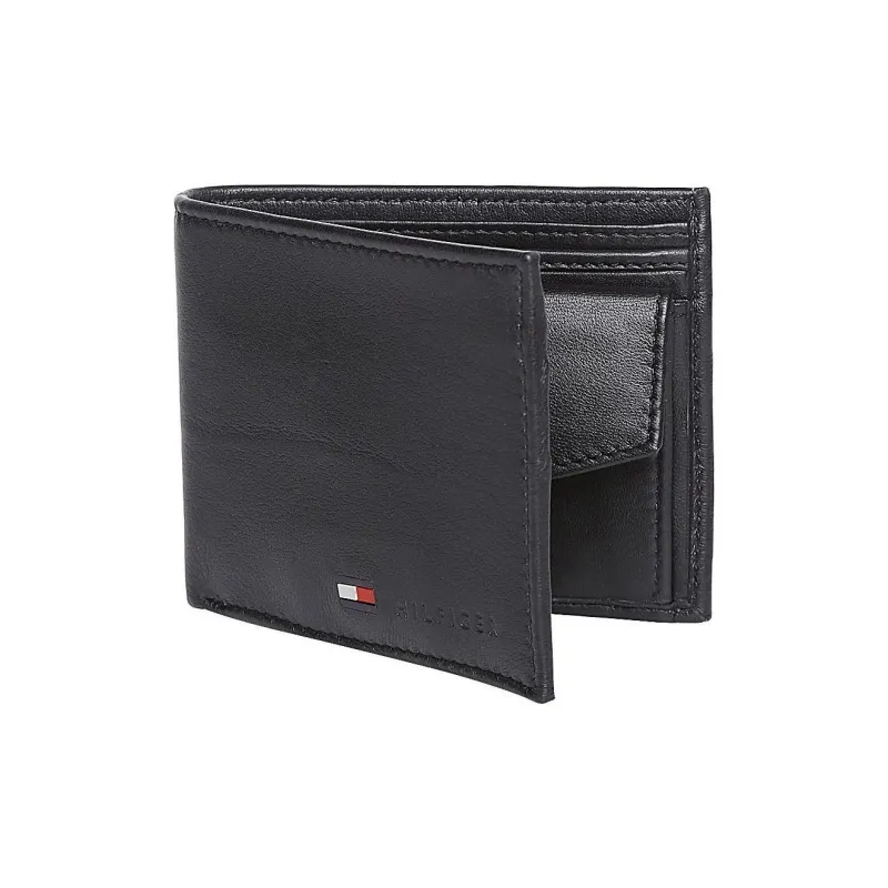 Tommy Hilfiger Leather Wallet Unisex Black-2